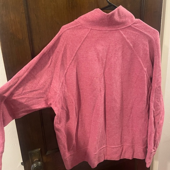 Nike Womens Therma Fit Pink Training Pullover 1/4 Zip Size XL - Picture 6 of 7